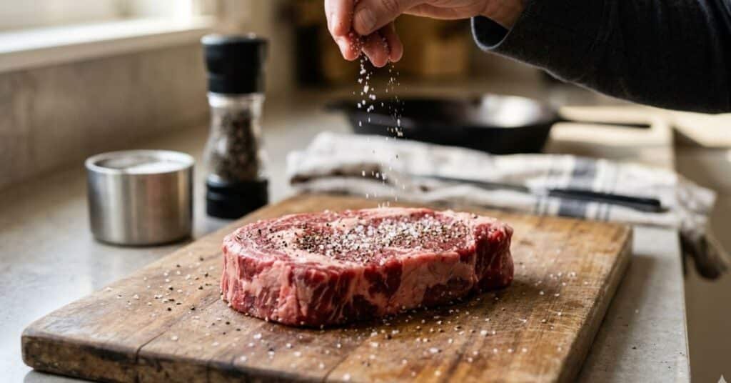 raw beef