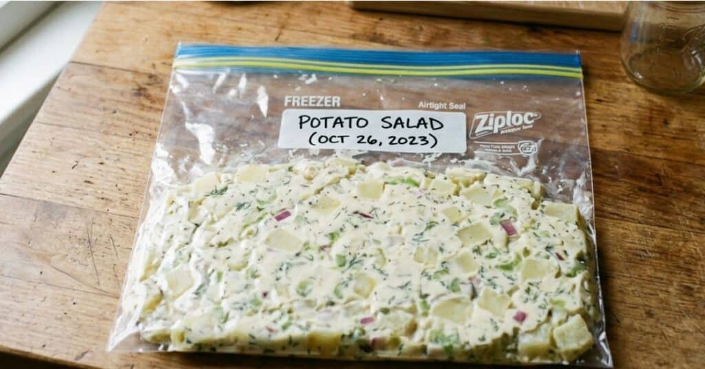 Use Airtight Freezer Bags